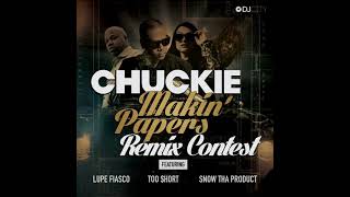 DJ Chuckie feat. Too $hort &amp; Snow Tha Product - Makin' papers (Best Clean Edit) + (Clean Lyrics)