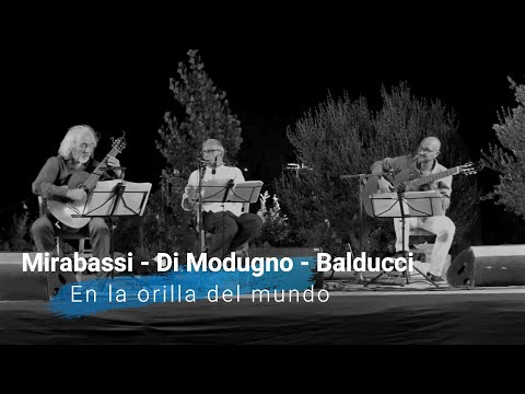 Mirabassi - Di Modugno e Balducci - En la orilla del mundo - Live JIVE 2021