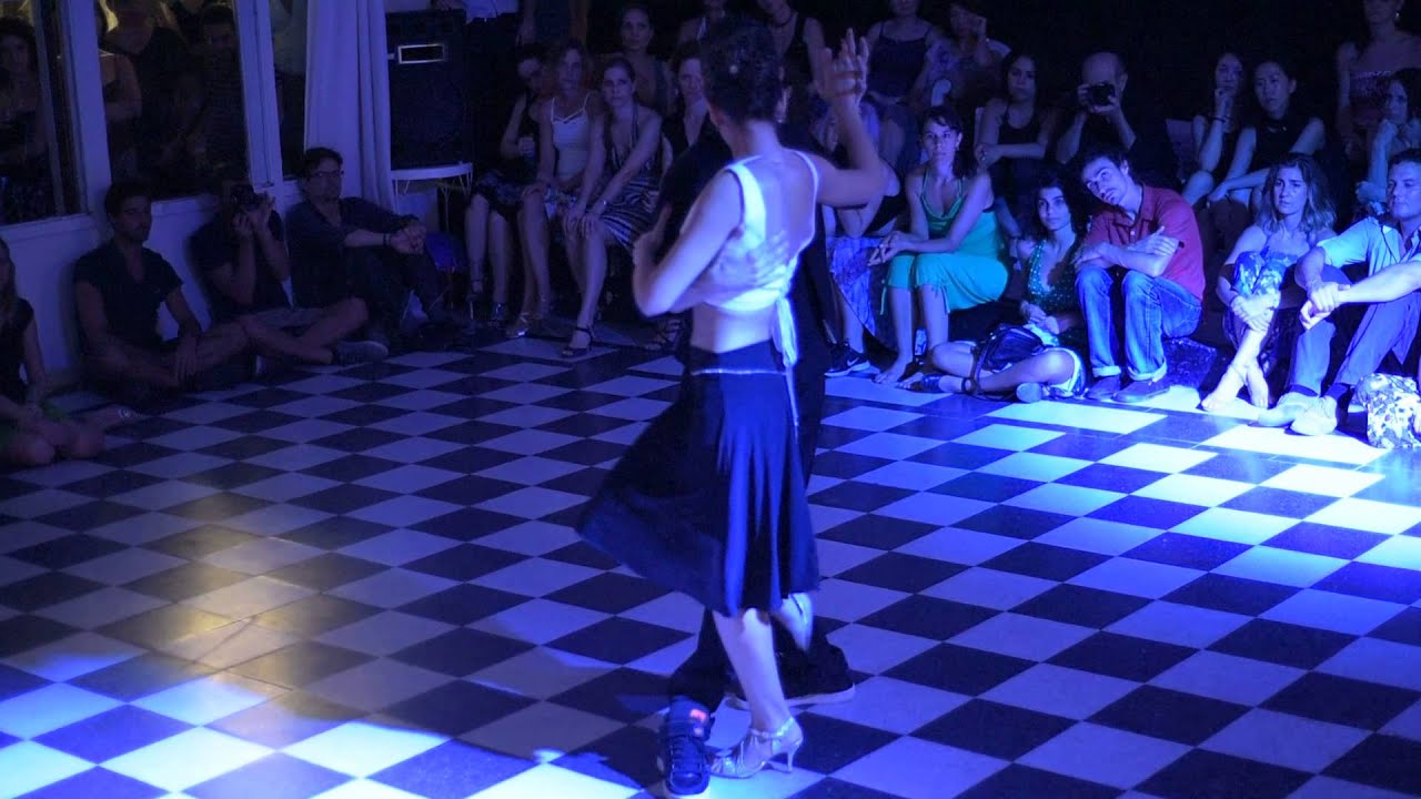 Bruno Tombari y Rocio Lequio en La Bicicleta Milonga ! 1
