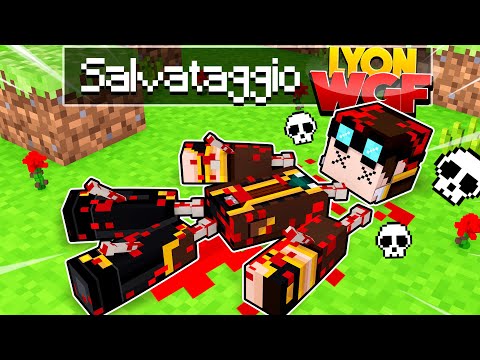 LYON SI È ROTTO TUTTE LE OSSA SU MINECRAFT!!