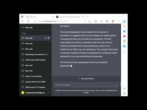 ChatGPT Spirituality ACIM Lesson 181 - I trust my brothers, who are one with me