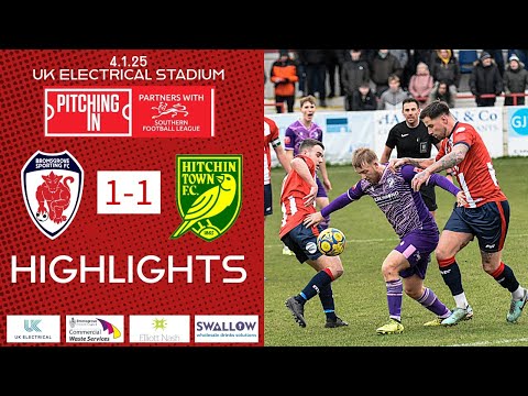 Reece is King but Sporting share the spoils | Bromsgrove Sporting 1-1 Hitchin Town