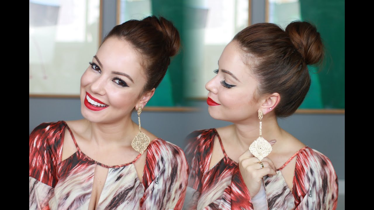 Coque de Festa em 5 Minutos por Juliana Goes | All Things Hair