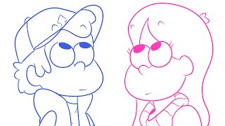 Gravity Falls - Left Brain Right Brain