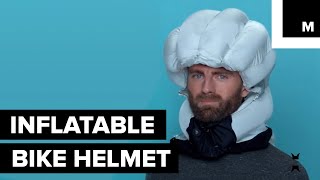 This Inflatable Helmet is Perfect for Bicyclists