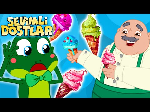 Küçük Kurbağa🐸💙 Ku Vak Vak Vak🍦(YENİ) Sevimli Dostlar Bebek ve Çocuk Şarkıları