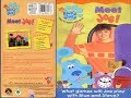 VHS Reactions Season 1 Episode 6 Opening To Blues Clues Meet Joe 2002 VHS