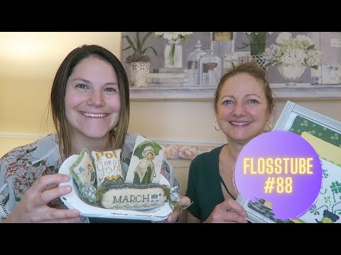 Flosstube #88 #wip #finishes St. Patty Style