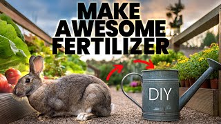 Rabbit "Bean" Tea: The BEST DIY fertilizer around!