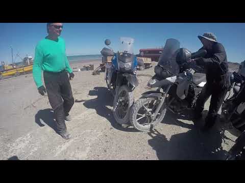 Las Grutas salida por la playa