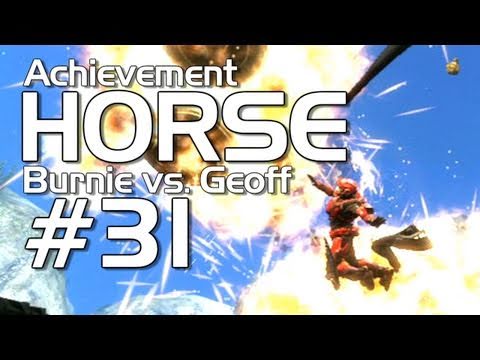 Halo: Reach - Achievement HORSE #31 (Geoff vs. Burnie Burns) | Rooster Teeth
