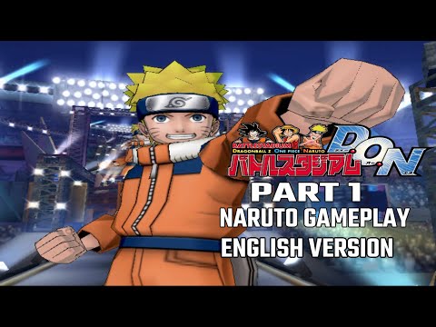 Battle Stadium D.O.N Walkthrough (Part 1) | Naruto Uzumaki Gameplay (776p60fps) ENG DUB