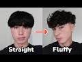 How I Style My Hair Fluffy Fringe