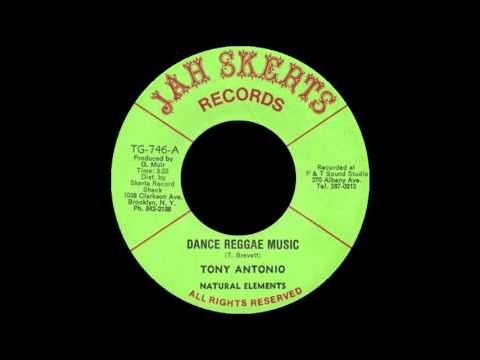 Tony Antonio Aka Tony Barrett - Dance Reggae Music + Version (JAH SKERTS) 7"