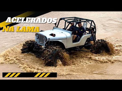 Trilha de Jeep com muita lama no cerrado goiano. Parte 01 Goiás #4x4 #trilha #lama #offroading #mud
