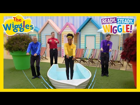 Row, Row, Row Your Boat Gently Down the Stream 🚣 Children's Nursery Rhyme 🎶 The Wiggles Kids Songs