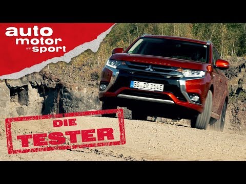 Mitsubishi Outlander Plug-In Hybrid: Über Stock und Stein - Die Tester | auto motor und sport