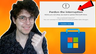 How To Fix Pardon The Interruption In Microsoft Store On Windows PC