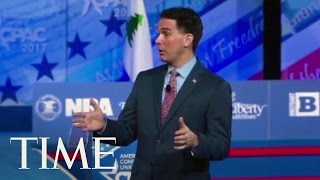 Scott Walker Advises Republicans To Ignore Protestors | TIME