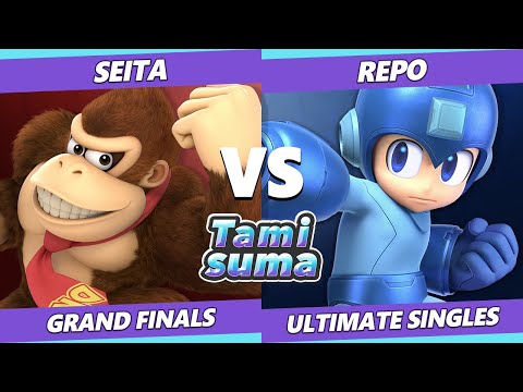 TAMISUMA 223 GRAND FINALS - Seita (Donkey Kong) Vs. Repo (Mega Man) SSBU Smash Ultimate
