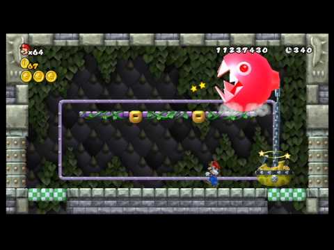 New Super Mario Bros. Wii Boss 6 - Iggy Koopa