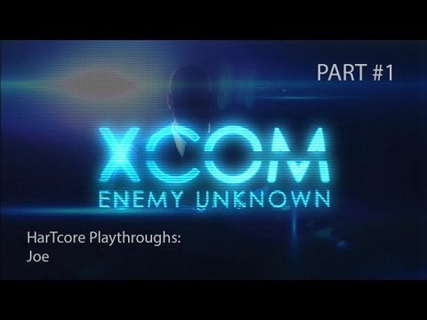 Let's Play XCOM: Enemy Unknown - Part 1 - The Hunt Begins - PS3 Gameplay Commentary