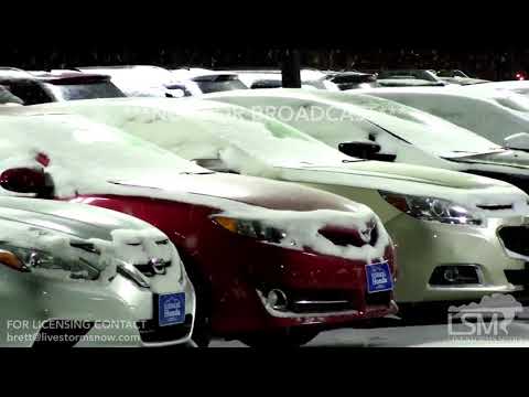 12-29-2017 Rapid City, South Dakota - Snowy Commute and Shoppers