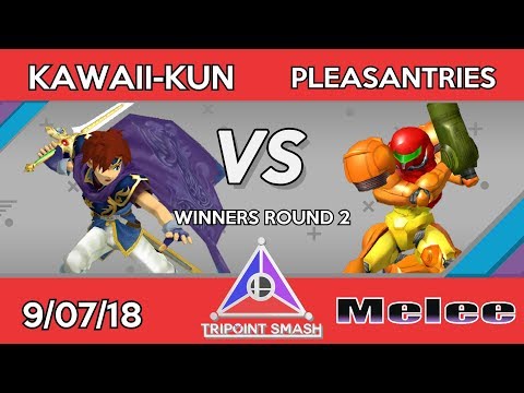 Kawaii-Kun (Roy/Captain Falcon) vs Pleasantries (Samus) - Tripoint Smash 27 Winner's Round 2