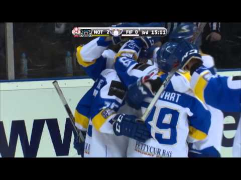 EIHL PLAYOFFS NOTTINGHAM PANTHERS v FIFE FLYERS