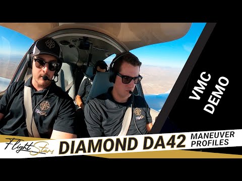 Diamond DA42 Multi-Engine VMC Demo Tutorial