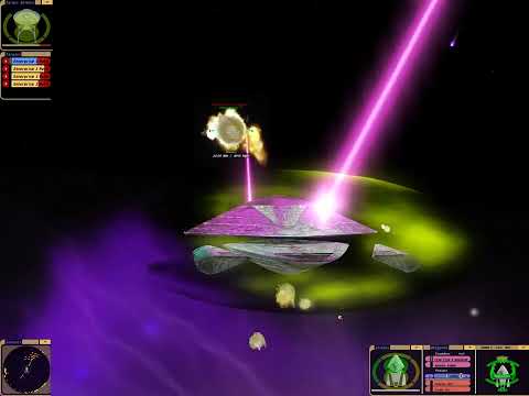 Star Trek Bridge Commander - USS Voyager-J vs 6x Enterprise-J