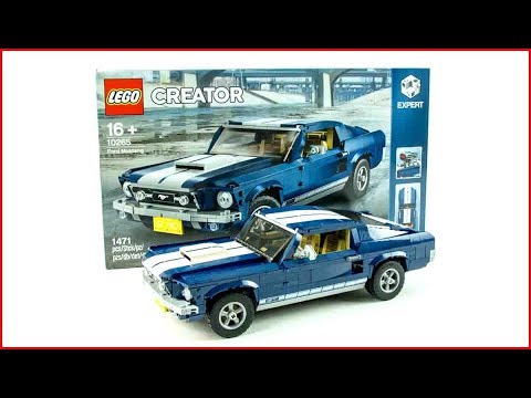 Vidéo LEGO Creator 10265 : Ford Mustang