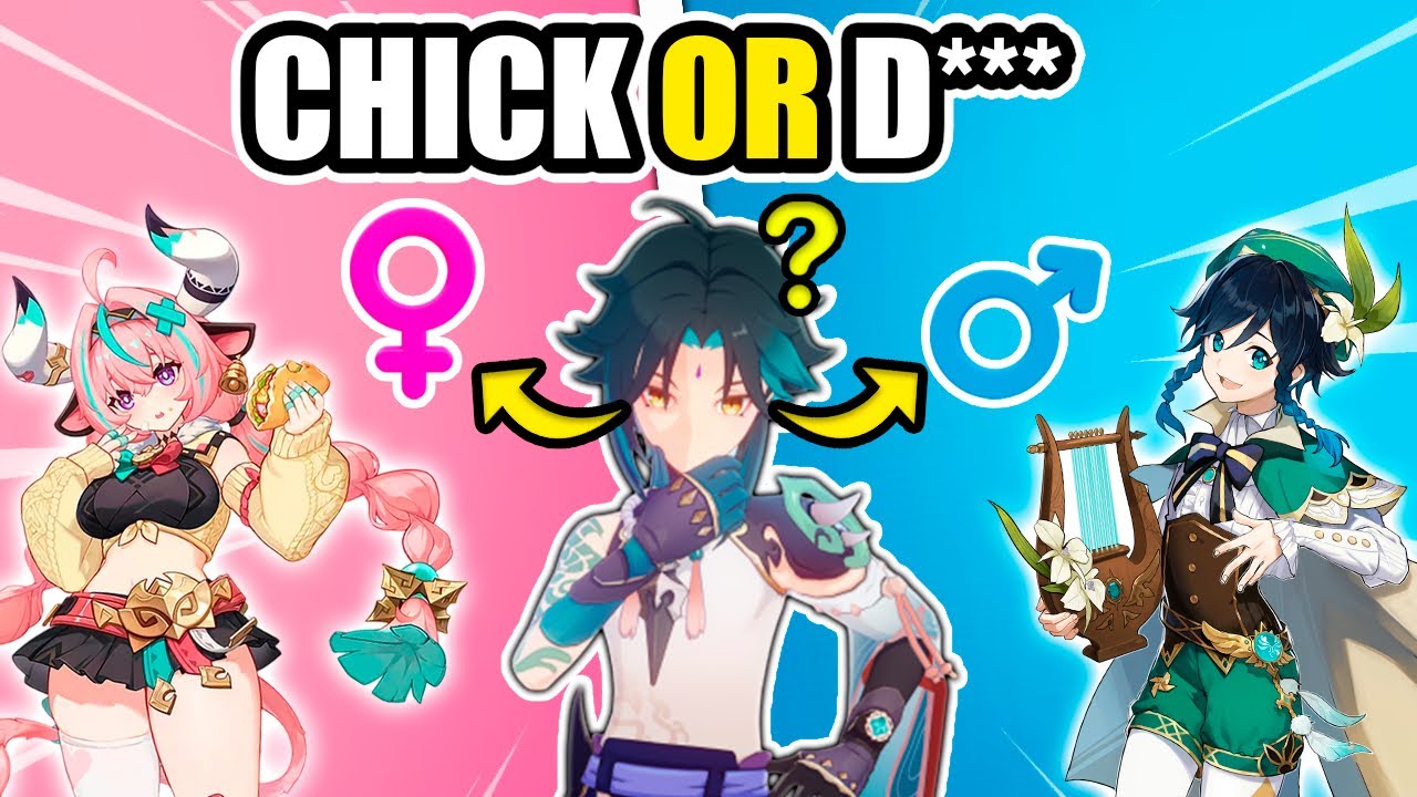 GUESS THE GIRL (My Girlfriend Used Genshin to Trap Me!)