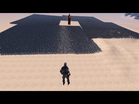 Chuck Norris Try to Rescue Jesus from 76.000 Persians - Ultimate Epic Battle Simulator