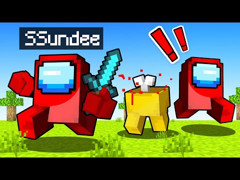 Among us BUT in Minecraft