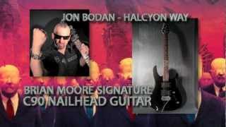 Jon Bodan of Halcyon Way - Brian Moore c90 Nailhead Signature Guitar Model