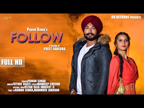 Poster follow lyrics – pawan simak
