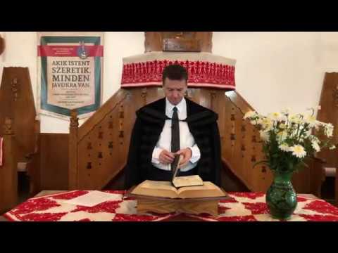 Vasárnapi istentisztelet a Nagyvárad-Réti Református Templomban 2020.06.28.