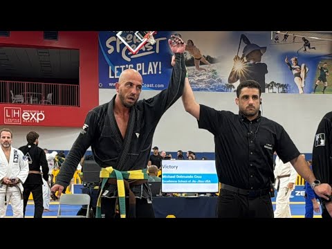 IBJJF Tampa Intl. Open 2025 | Coach Michael’s BJJ Open Weight Semi-Final 🥋 | Vinci Jiu Jitsu