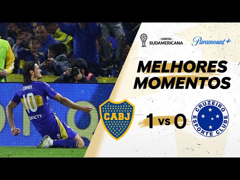 BOCA JUNIORS 1 x 0 CRUZEIRO - CONMEBOL SUDAMERICANA 2024 | Paramount Plus Brasil