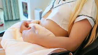 ノーブラでマッサージチェアをすると血行が良くなりますよね【健康法】