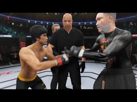 UFC 4 | Bruce Lee vs. Genghis Khan (EA Sports UFC 4)