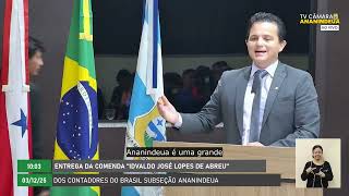 Sessão Solene - Entrega da Comenda "Idvaldo José Lopes de Abreu" - 03/12/2025