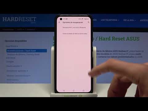 Cómo reiniciar ajustes de red en ASUS Zenfone 8 - restablecer la configuración de red