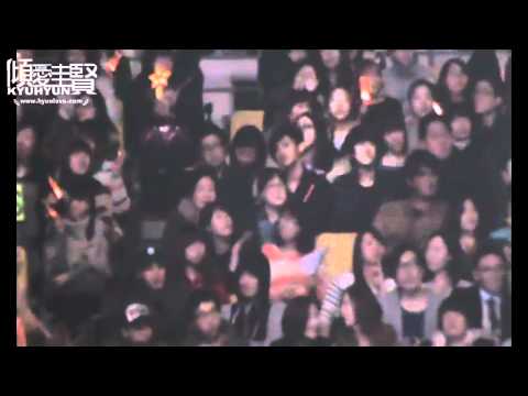 [fancam] 120325 Kyuhyun and Changmin together at Shinhwa concert