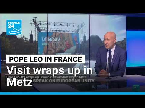 Pope to speak on European unity on last day of France visit