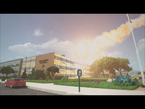 Destroy this school in under 15 min win a prize Teardown HD