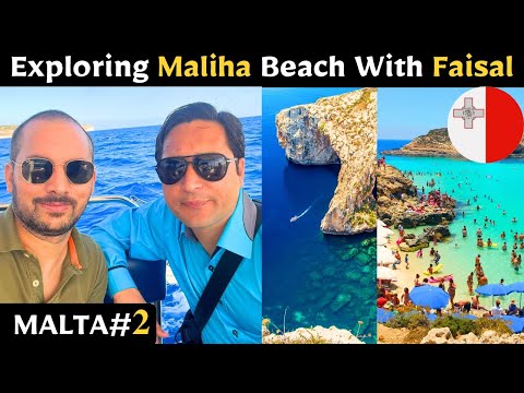 Exploring Maliha Beach Malta With Faisal Bhi| Shams World Travel