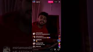 Agoney canta en su directo &quot;Te recuerdo Amanda&quot; de Victor Jara 20-3-19