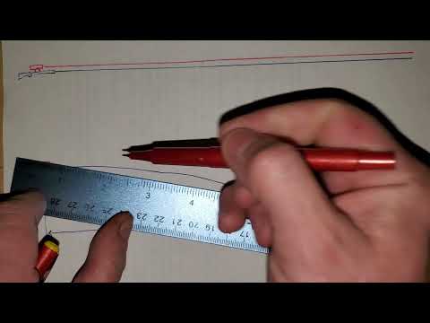 How does a rifle with a scope work